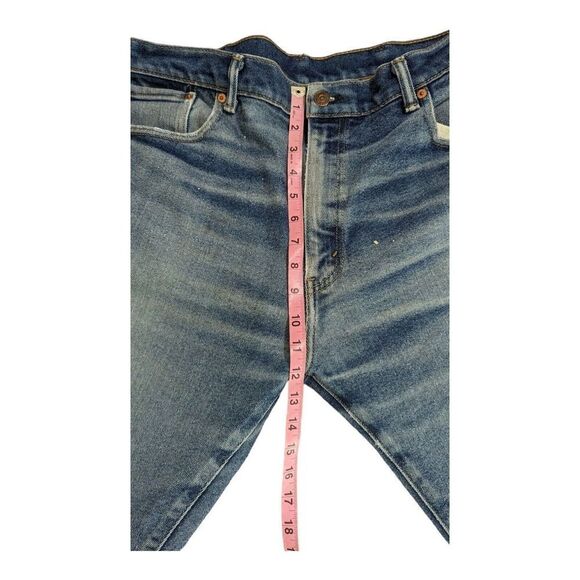 Levis 517 Jeans Denim Bootcut Light Wash Blue Men's Size W38 L32 D - Picture 5 of 11
